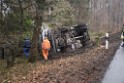 Container LKW umgestuerzt Koeln Brueck Bruecker- Dellbruecker Mauspfad P006